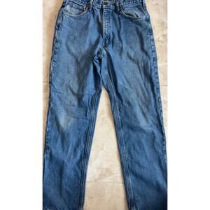 Carhartt vintage 34x34 relaxed fit jeans RN 14806 union workwear pants flawed